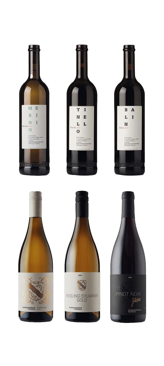 Degustationspaket, Zürichsee - Tessin Degustationspaket, Zürichsee - Tessin