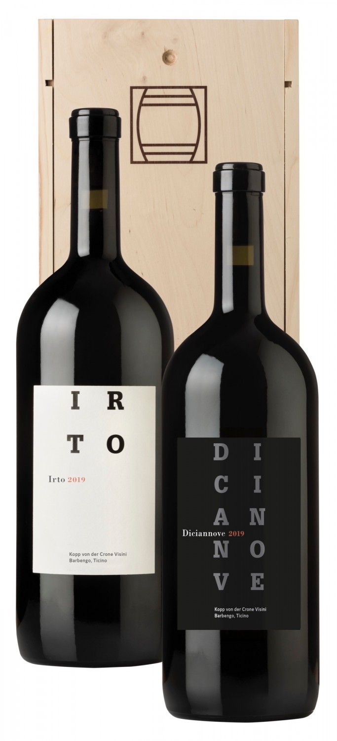 Diciannove + Irto 2019 Magnum + Holzkiste Diciannove + Irto 2019 Magnum + Holzkiste